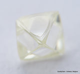 H Flawless Clean White 0.51 Carat Rough Diamond Natural, Genuine Diamond Uncut