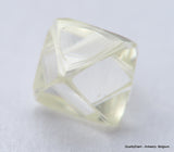H Flawless Clean White 0.51 Carat Rough Diamond Natural, Genuine Diamond Uncut