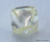 0.57 Cts. VVS1 Real & beautiful diamond out diamond mine. Natural, uncut gemstone