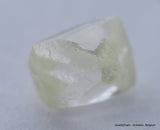 H VVS1 natural diamond ideal for uncut diamond jewelry. Out from a diamond mine