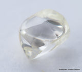 G VVS1 diamond ideal for uncut diamond jewelry. Out from a diamond mine 0.43 carat