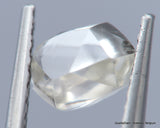 F VS1 diamond ideal for uncut diamond jewelry. Out from a diamond mine 0.61 carat