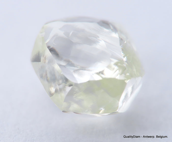 G VVS1 diamond ideal for uncut diamond jewelry. Out from a diamond mine 0.61 carat