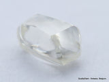 F VS1 diamond ideal for uncut diamond jewelry. Out from a diamond mine 0.64 carat