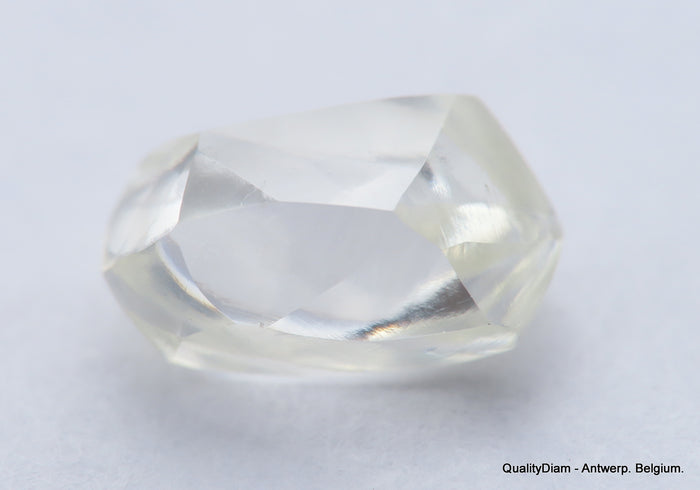 F VS1 diamond ideal for uncut diamond jewelry. Out from a diamond mine 0.64 carat