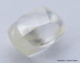 F Flawless, clean white gem diamond out from a diamond mine. Natural diamond.