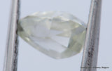 F VS1 diamond ideal for uncut diamond jewelry. Out from a diamond mine 0.71 carat