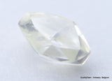 F VS1 diamond ideal for uncut diamond jewelry. Out from a diamond mine 0.71 carat