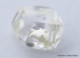 G VVS1 natural diamond ideal for uncut diamond jewelry. Out from a diamond mine 0.73 carat
