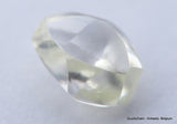 G VVS1 natural diamond ideal for uncut diamond jewelry. Out from a diamond mine. 0.73 carat