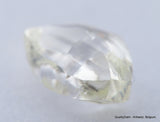 G VVS1 natural diamond ideal for uncut diamond jewelry. Out from a diamond mine. 0.75 carat