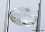 F VS1 diamond ideal for uncut diamond jewelry. Out from a diamond mine 0.77 carat