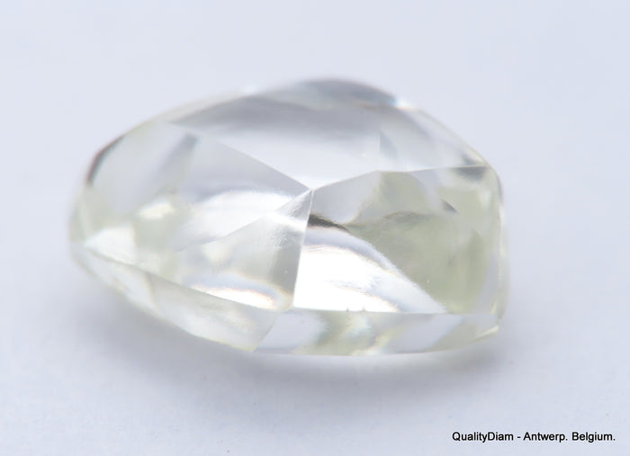 E VVS1 beautiful diamond out from a diamond mine. High quality natural diamond 0.87 carat