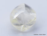 Clean White Rough Diamond High Value High Quality H Flawless Diamond 0.64 carat