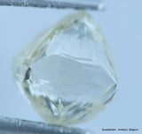 I VVS1 Real & beautiful diamond out diamond mine. natural, uncut gemstone