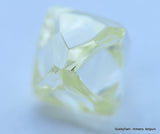 For rough diamond jewelry: 0.54 carat Fancy Yellow beautiful gem diamond