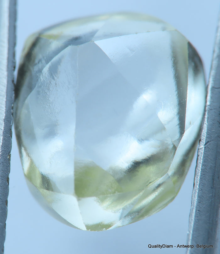1.88 Carat beautiful diamond mackle out from diamond mine - a gem diamond