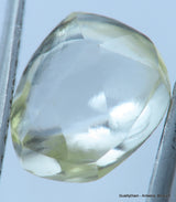1.88 Carat beautiful diamond mackle out from diamond mine - a gem diamond