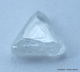 E VVS2 uncut diamond also known as rough diamond out from a diamond mine