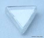 E SI2 uncut diamond also known as rough diamond out from a diamond mine