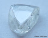 G VS2 uncut diamond also known as rough diamond out from a diamond mine