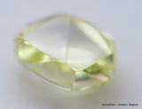 Beautiful diamond intense fancy yellow rare natural diamond mackle