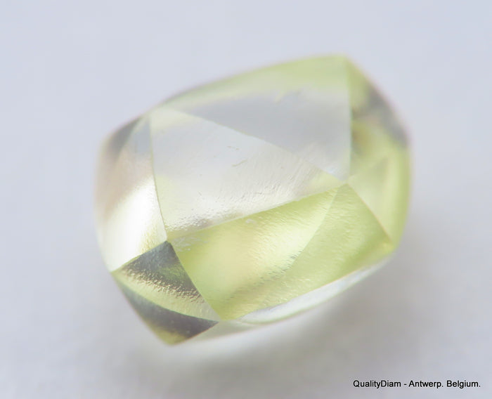 For rough diamond jewelry 0.51 carat Fancy Yellow beautiful gem diamond