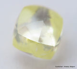 For rough diamond jewelry: 0.56 carat Intense Fancy Yellow beautiful gem diamond
