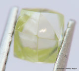 For rough diamond jewelry 0.58 carat Fancy Yellow beautiful gem diamond