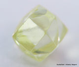 For rough diamond jewelry 0.58 carat Fancy Yellow beautiful gem diamond