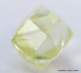 For rough diamond jewelry 0.58 carat Fancy Yellow beautiful gem diamond