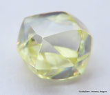 For rough diamond jewelry 0.63 carat Fancy Yellow beautiful gem diamond