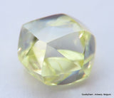 For rough diamond jewelry 0.63 carat Fancy Yellow beautiful gem diamond