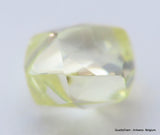 For rough diamond jewelry 0.63 carat Fancy Yellow beautiful gem diamond