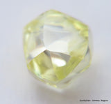 For rough diamond jewelry 0.63 carat Fancy Yellow beautiful gem diamond