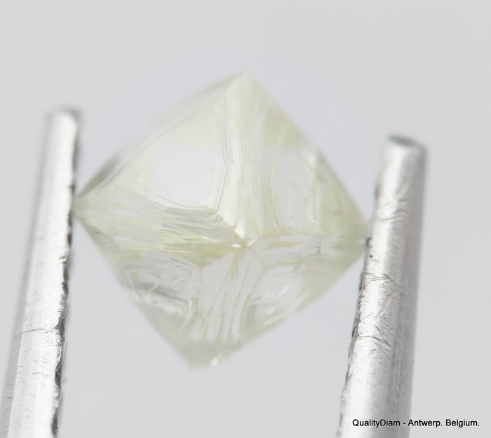 Clean & beautiful diamond out diamond mine. Natural uncut gemstone. Real is rare