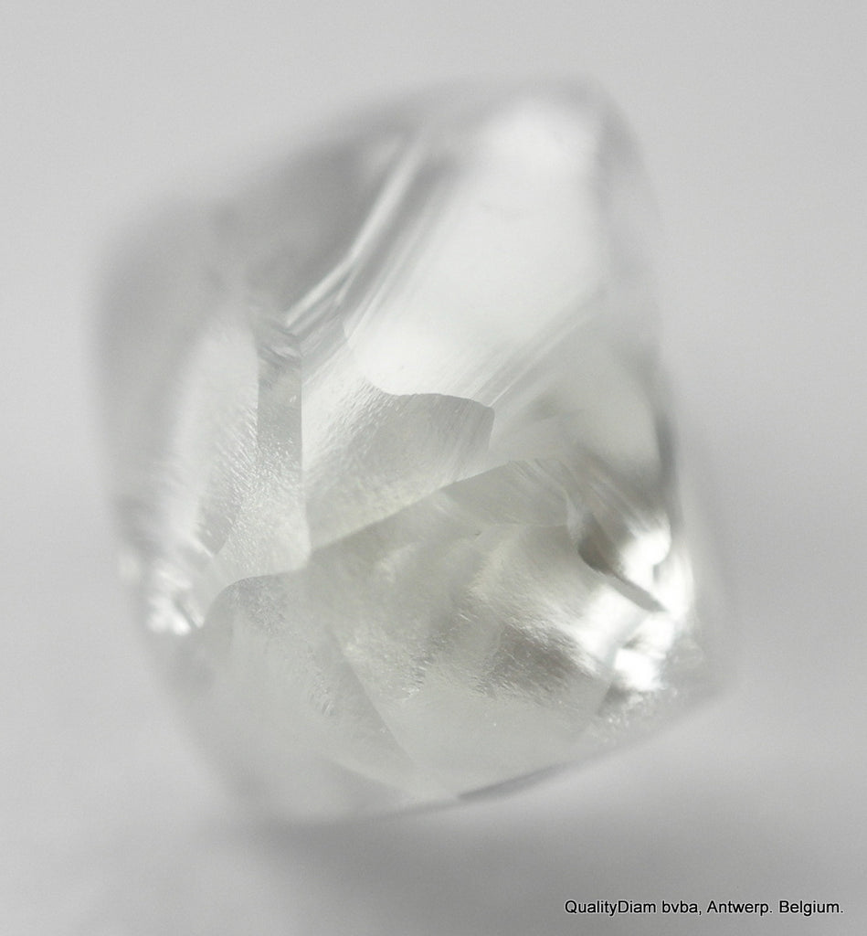 White rough diamond Qualitydiam – QualityDiam