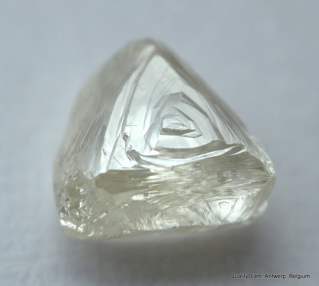 Triangle diamond out from diamond mine ideal for raw diamond