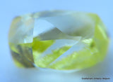 0.21 Carat beautiful diamond intense fancy yellow rare natural diamond mackle