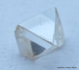 Beautiful green diamond out from a diamond mine, a natural diamond