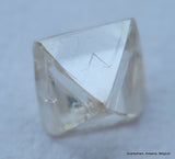 Beautiful green diamond out from a diamond mine, a natural diamond