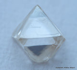 Beautiful green diamond out from a diamond mine, a natural diamond