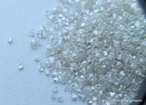 25.74 Carats natural diamonds out from diamond mines
