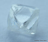 D VVS1 beautiful diamond out from a diamond mine. High quality natural diamond