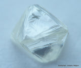G Flawless Clean White 0.87 Carat Rough Diamond Natural, Genuine Diamond Uncut
