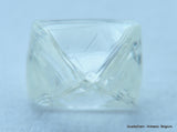 G Flawless Clean White 0.87 Carat Rough Diamond Natural, Genuine Diamond Uncut