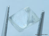 E VVS2 0.97 Carat Gem Diamond Natural Uncut Real Diamond Out From Diamond Mine