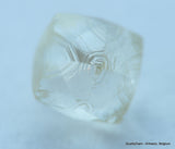 1.03 CARAT NATURAL DIAMOND WITH RARE CHARACTERS ON SURFACE, OUT FROM A DIAMOND