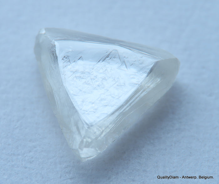 1.19 CARAT F VS1 BEAUTIFUL TRIANGLE SHAPE NATURAL DIAMOND UNCUT DIAMOND GEMSTONE