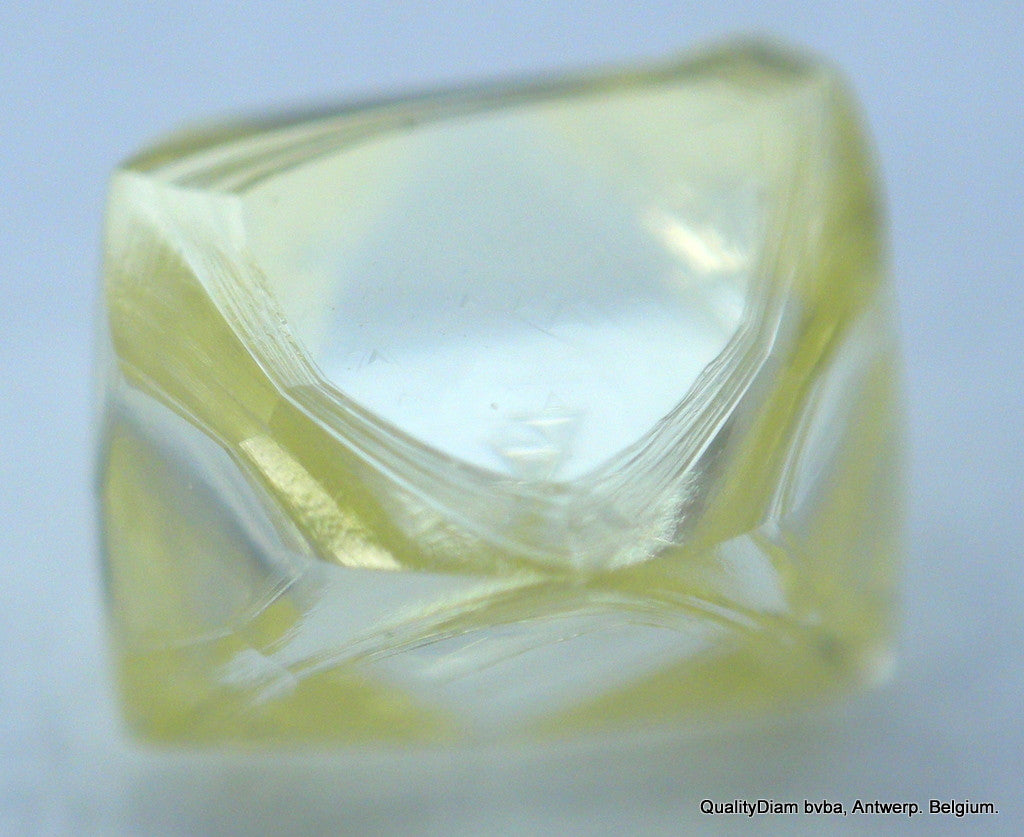 Intense FANCY YELLOW and RARE category 0.43 carat NATURAL DIAMOND